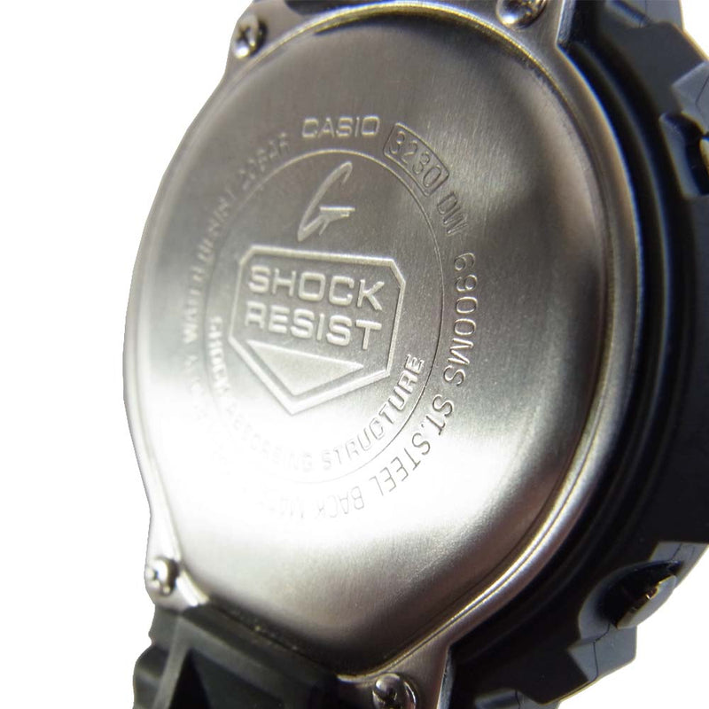 G-SHOCK ジーショック DW-6900MS デジタル 腕時計 ブラック系【中古】