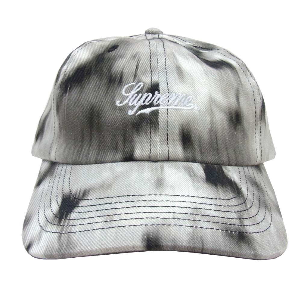 Supreme シュプリーム Liberty Floral 6-Panel Cap キャップ 茶×グレー【中古】
