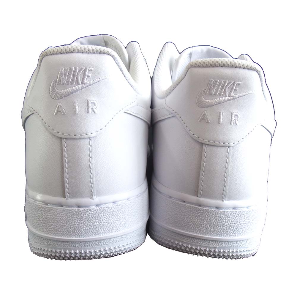 NIKE ナイキ 315122 111 AIR FORCE 1 07 エア フォース スニーカー ホワイト系 27.5㎝【美品】【中古】
