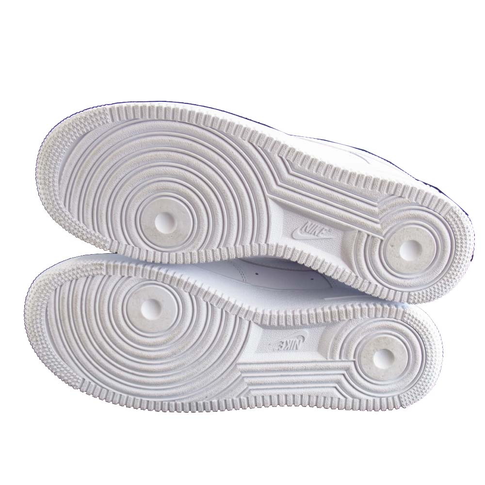 NIKE ナイキ 315122 111 AIR FORCE 1 07 エア フォース スニーカー ホワイト系 27.5㎝【美品】【中古】