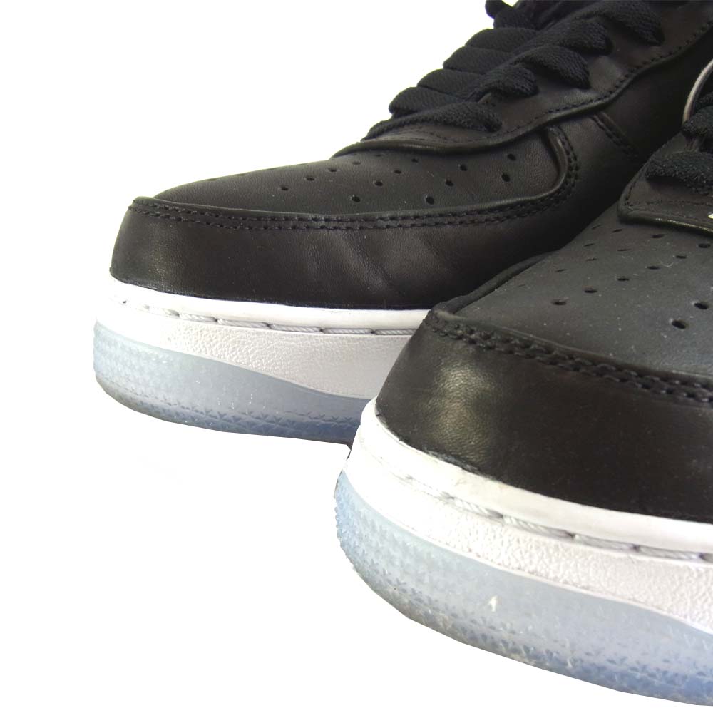 NIKE ナイキ CQ0493-001 AIR FORCE 1 07 CK QS エア フォース スニーカー ブラック系 27.5㎝【中古】