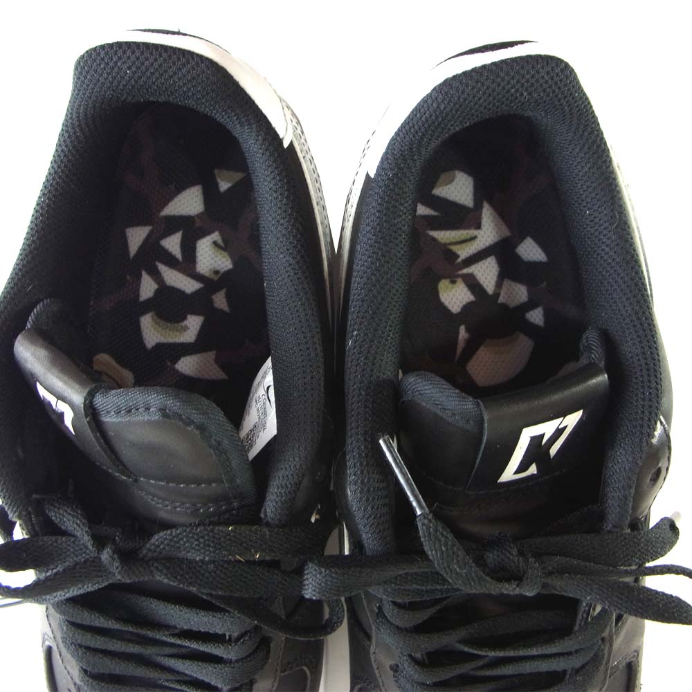 NIKE ナイキ CQ0493-001 AIR FORCE 1 07 CK QS エア フォース スニーカー ブラック系 27.5㎝【中古】