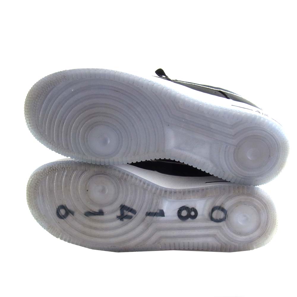 NIKE ナイキ CQ0493-001 AIR FORCE 1 07 CK QS エア フォース スニーカー ブラック系 27.5㎝【中古】