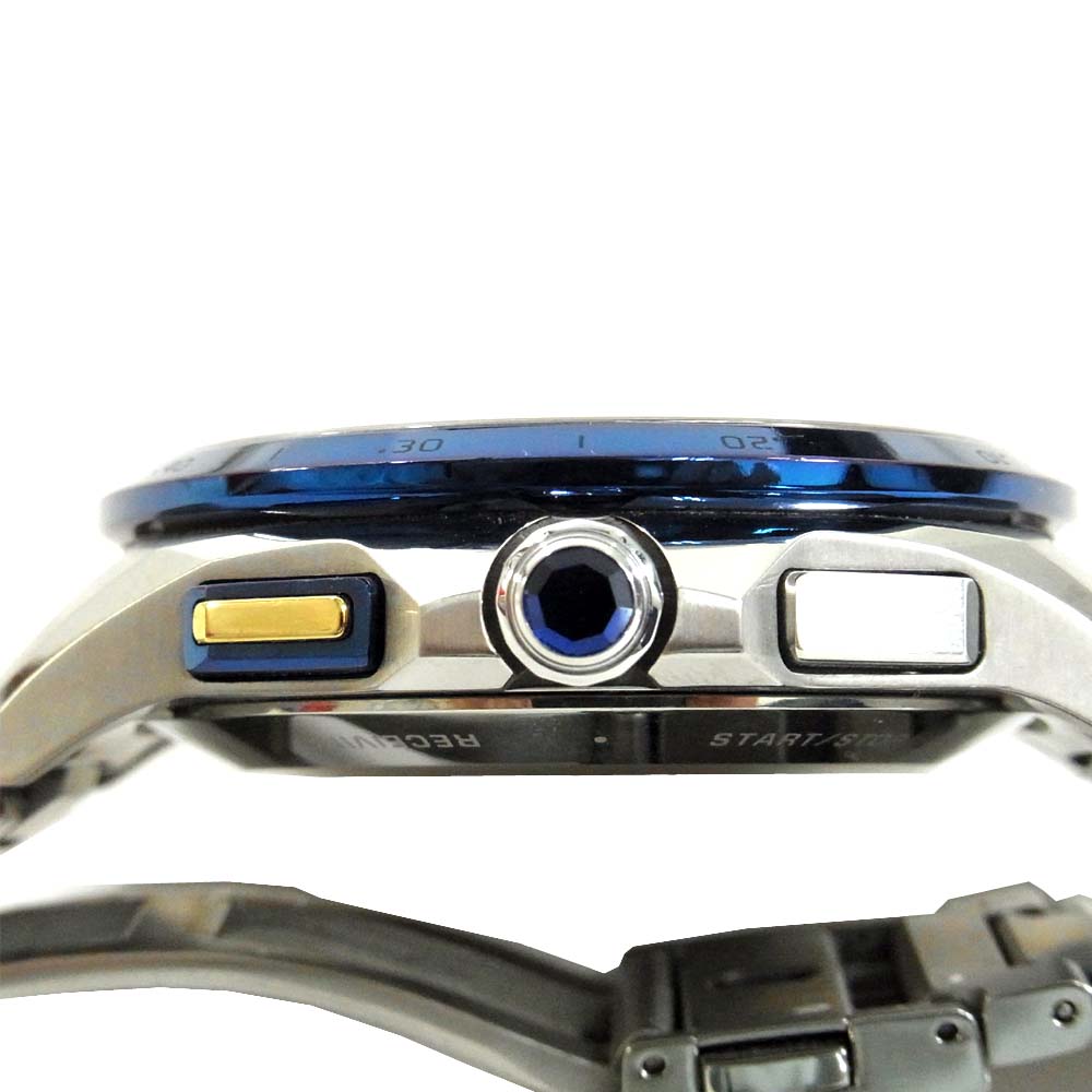 CASIO カシオ OCW-G1000 オシアナス OCEANUS ソーラー 電波 時計 ウォッチ シルバー系【中古】