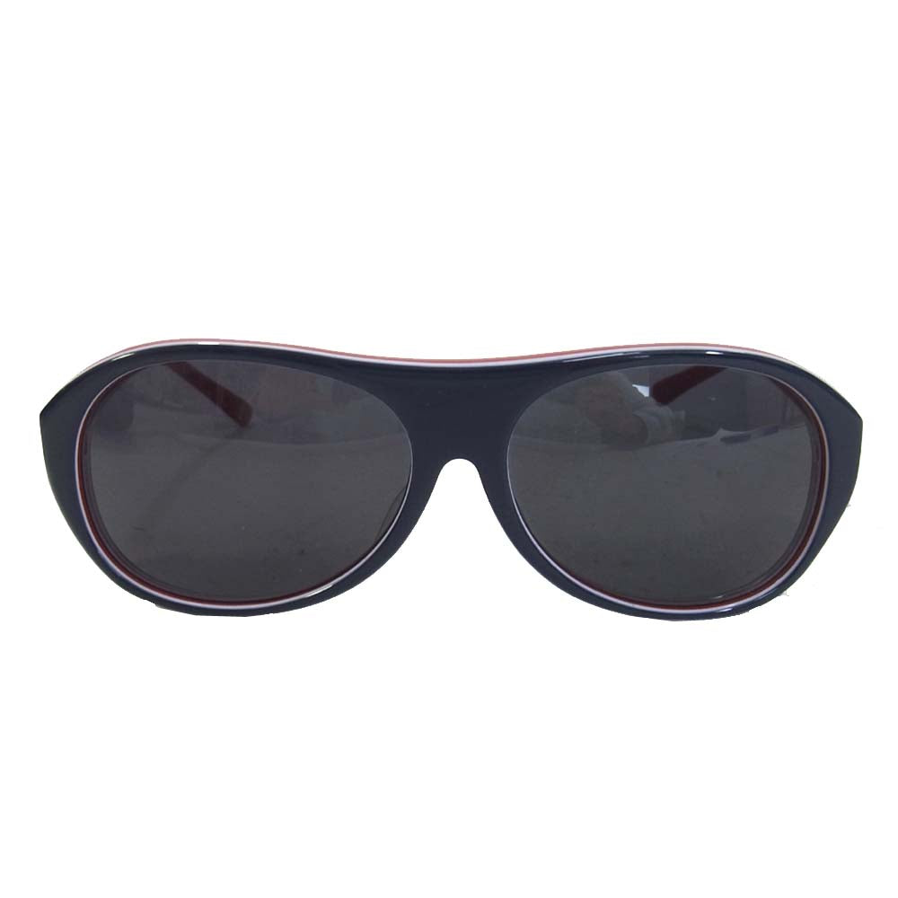 TMT ティーエムティー S13SP71 トリコロール セルフレーム サングラス ブルー系 レッド系 F【新古品】【未使用】【中古】