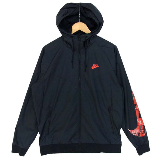 NIKE ナイキ 18SS AT6834-016 ATMOS アトモス WE LOVE NIKE PACK NSW JKT ジャケット ブラック系 L【極上美品】【中古】