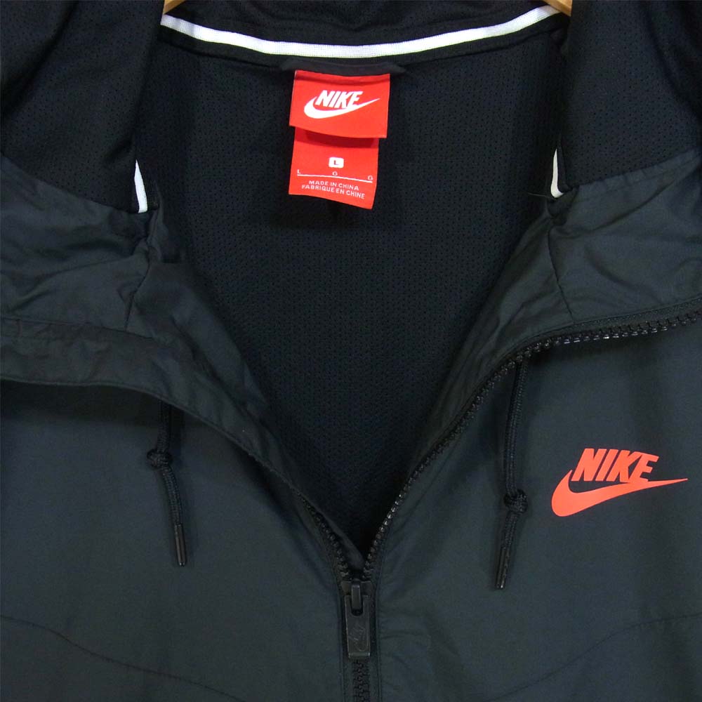 NIKE ナイキ 18SS AT6834-016 ATMOS アトモス WE LOVE NIKE PACK NSW JKT ジャケット ブラック系 L【極上美品】【中古】