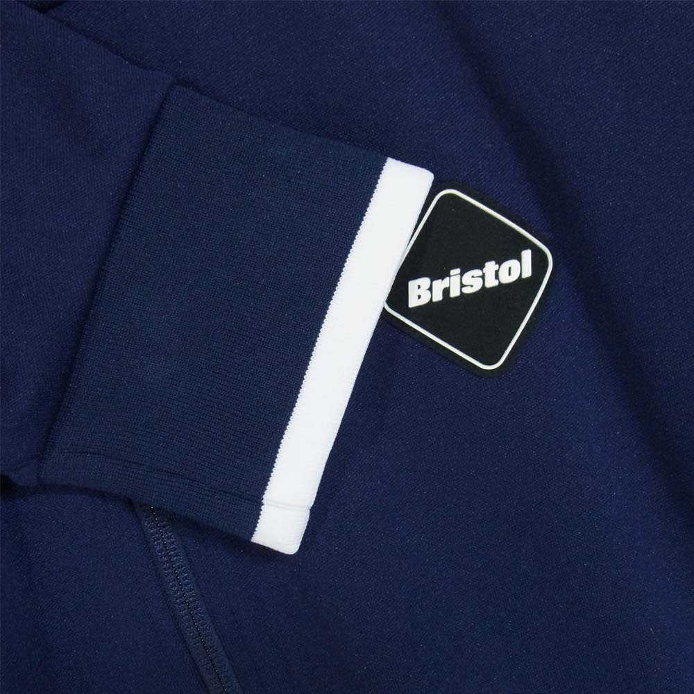 F.C.R.B. エフシーアールビー 17SS FCRB-170030 FIELD TRAINING JERSEY BLOUSON トレーニング ジャージ ブルゾン ネイビー系 L【新古品】【未使用】【中古】
