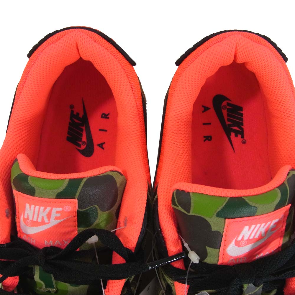NIKE ナイキ CW6024 600 atmos アトモス AIR MAX 90 DUCK CAMO エア マックス リバース ダック カモ スニーカー インフラレッド/ブラック 27.5cm【新古品】【未使用】【中古】