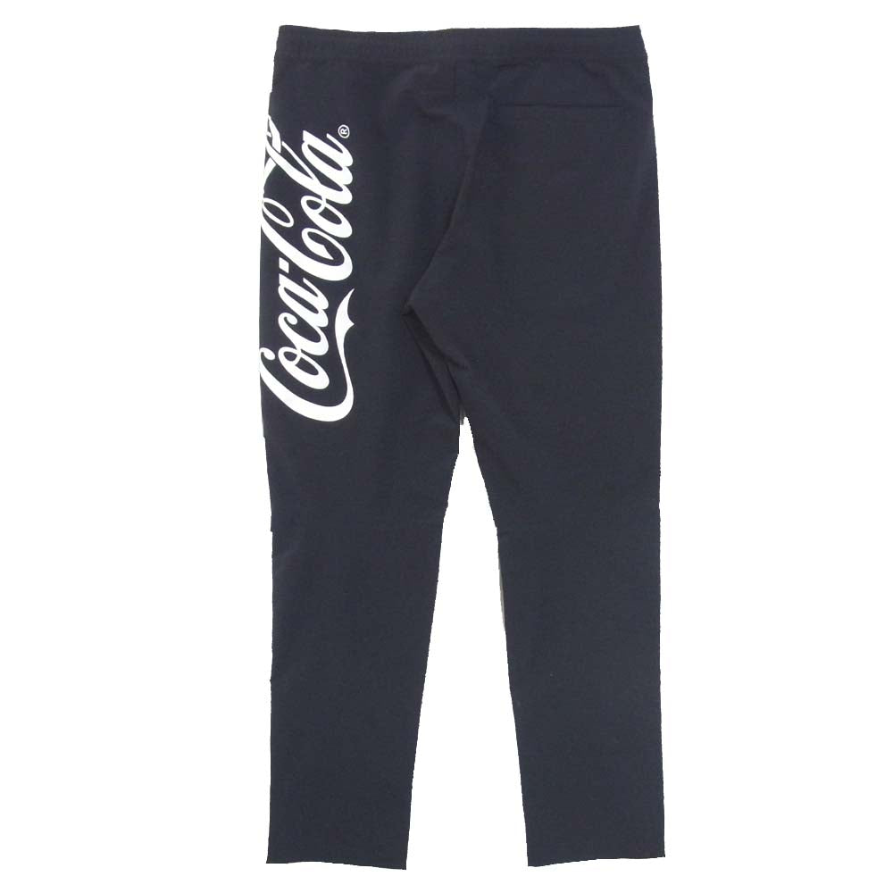 F.C.R.B. エフシーアールビー 20SS FCRB-200001 COCA-COLA コカ コーラ WARM UP PANTS ブリストル ウォームアップ パンツ ブラック系 L【美品】【中古】