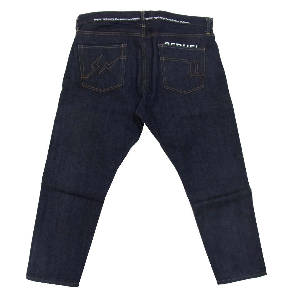 FRAGMENT DESIGN フラグメントデザイン PPS-59010-C SEQUEL シークエル 5PK PANTS デニム パンツ インディゴブルー系 XL【美品】【中古】