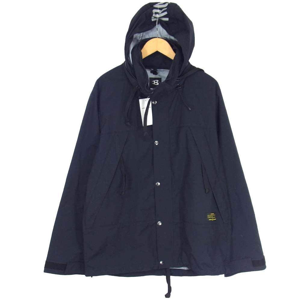 uniform experiment ユニフォームエクスペリメント 19SS UE-190121 fragment design BURTLE フラグメント バートル BURTLE AIR CRAFT MOUNTAIN PARKA マウンテン パーカー ブラック系 4【新古品】【未使用】【中古】