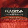KADOYA カドヤ HEAD FACTORY ヘッドファクトリー 日本製 背面プロテクター入り レザー シングルライダース ブラック系【中古】