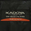 KADOYA カドヤ HEAD FACTORY ヘッドファクトリー 日本製 レザー ダブルライダース ブラック系 サイズ表記なし【中古】