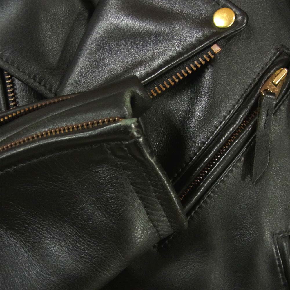 KADOYA カドヤ HEAD FACTORY ヘッドファクトリー 日本製 レザー ダブルライダース ブラック系 サイズ表記なし【中古】