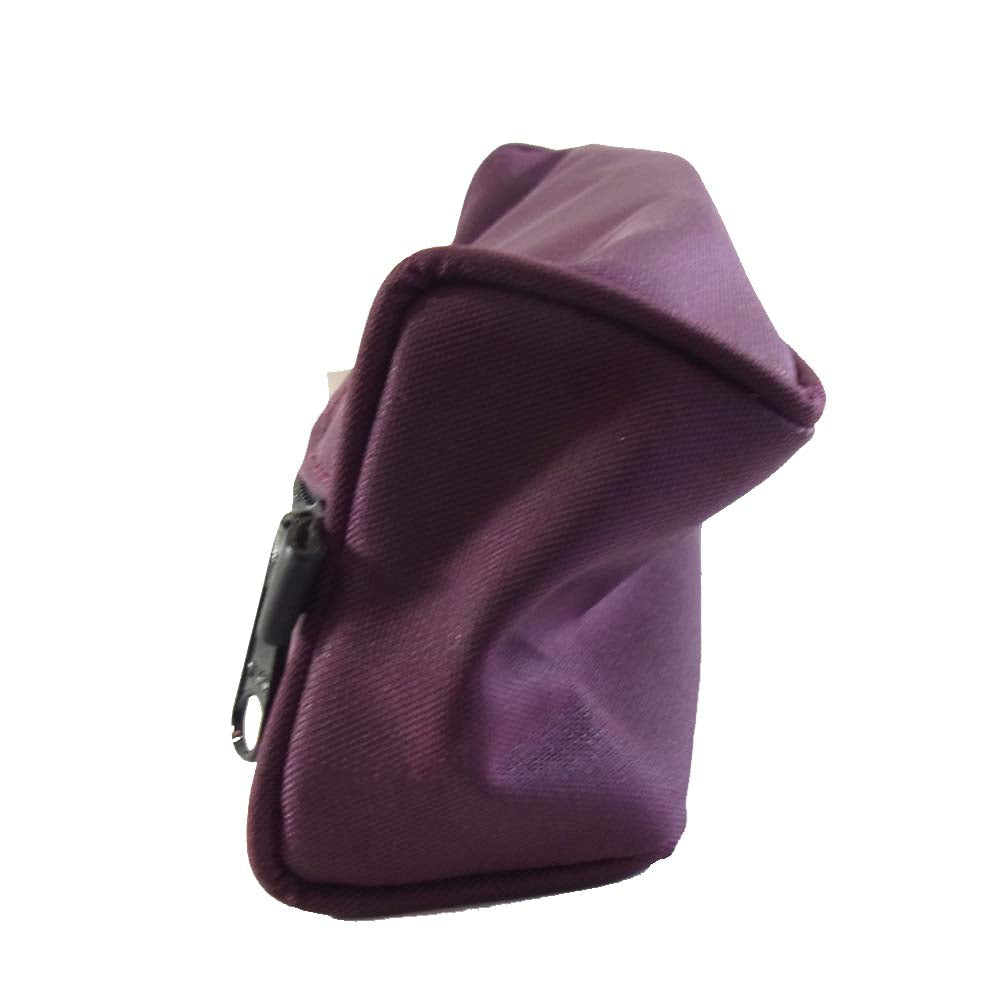 Herve Chapelier エルベ・シャプリエ 716N ペンケースM オベルジーヌ ワインレッド系【新古品】【未使用】【中古】