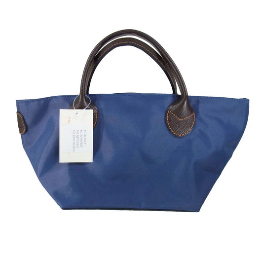 Herve Chapelier エルベ・シャプリエ 801ND 舟形トートS ブルーラベ ネイビー系【新古品】【未使用】【中古】