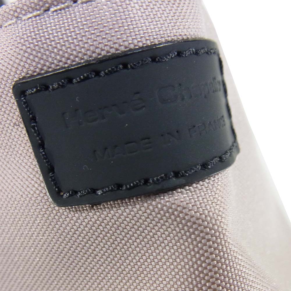 Herve Chapelier エルベ・シャプリエ 801ND 舟形トートS クォーツ ベージュ系【新古品】【未使用】【中古】