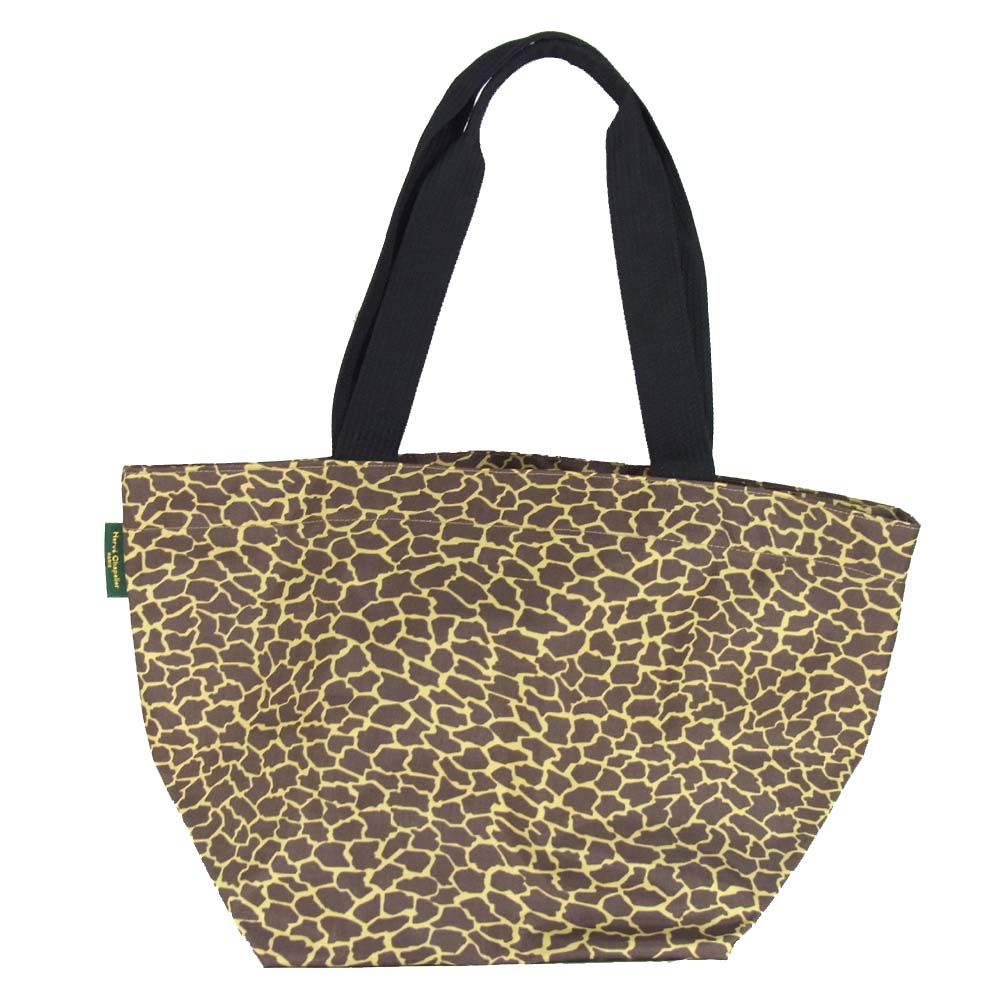 Herve Chapelier エルベ・シャプリエ 925F ナイロン舟型ショルダーL ジラフ ブラウン×イエロー系【極上美品】【中古】