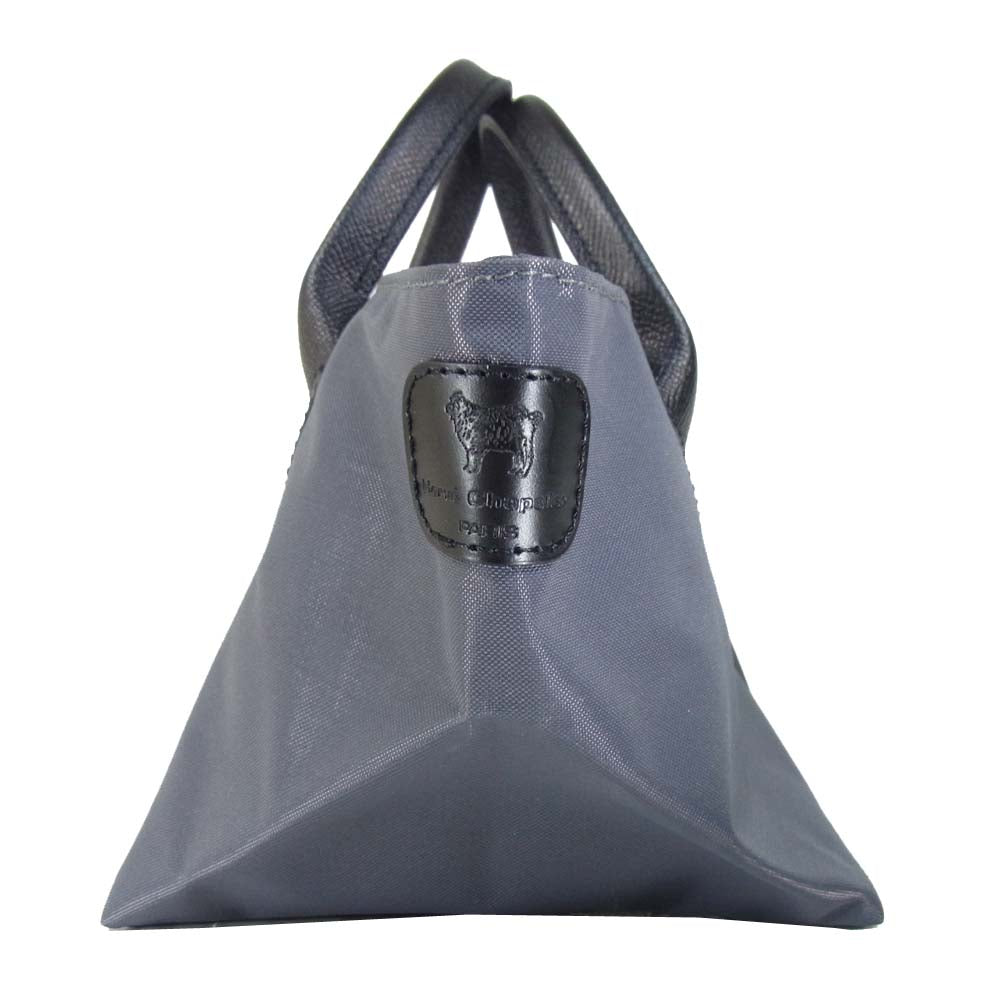 Herve Chapelier エルベ・シャプリエ 801ND 舟形トートS  フュズィ ダークグレー系【新古品】【未使用】【中古】