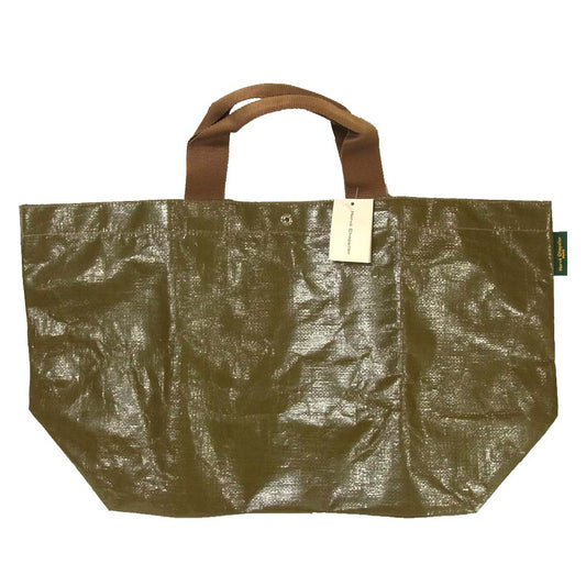 Herve Chapelier エルベ・シャプリエ 2014PP マルシェバッグL ムース×サーブル フランス製 カーキ系【新古品】【未使用】【中古】