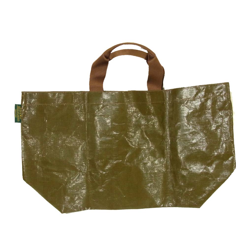 Herve Chapelier エルベ・シャプリエ 2014PP マルシェバッグL ムース×サーブル フランス製 カーキ系【新古品】【未使用】【中古】