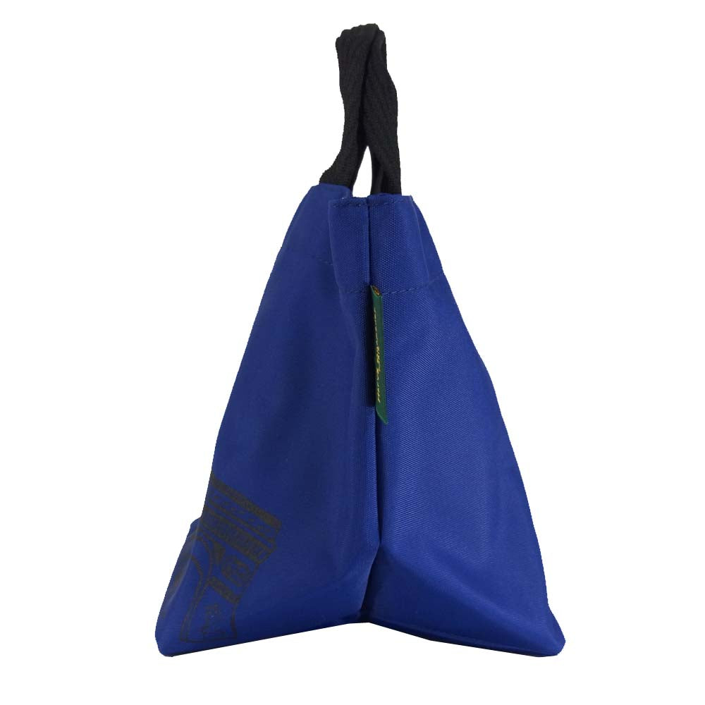 Herve Chapelier エルベ・シャプリエ 1027NSP パリ限定 エッフェル塔プリント 舟型トートM アンディゴ ネイビー系【極上美品】【中古】