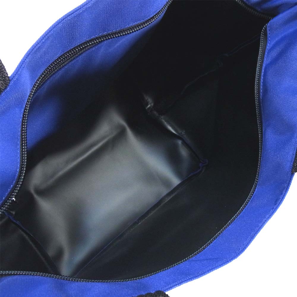 Herve Chapelier エルベ・シャプリエ 1027NSP パリ限定 エッフェル塔プリント 舟型トートM アンディゴ ネイビー系【極上美品】【中古】