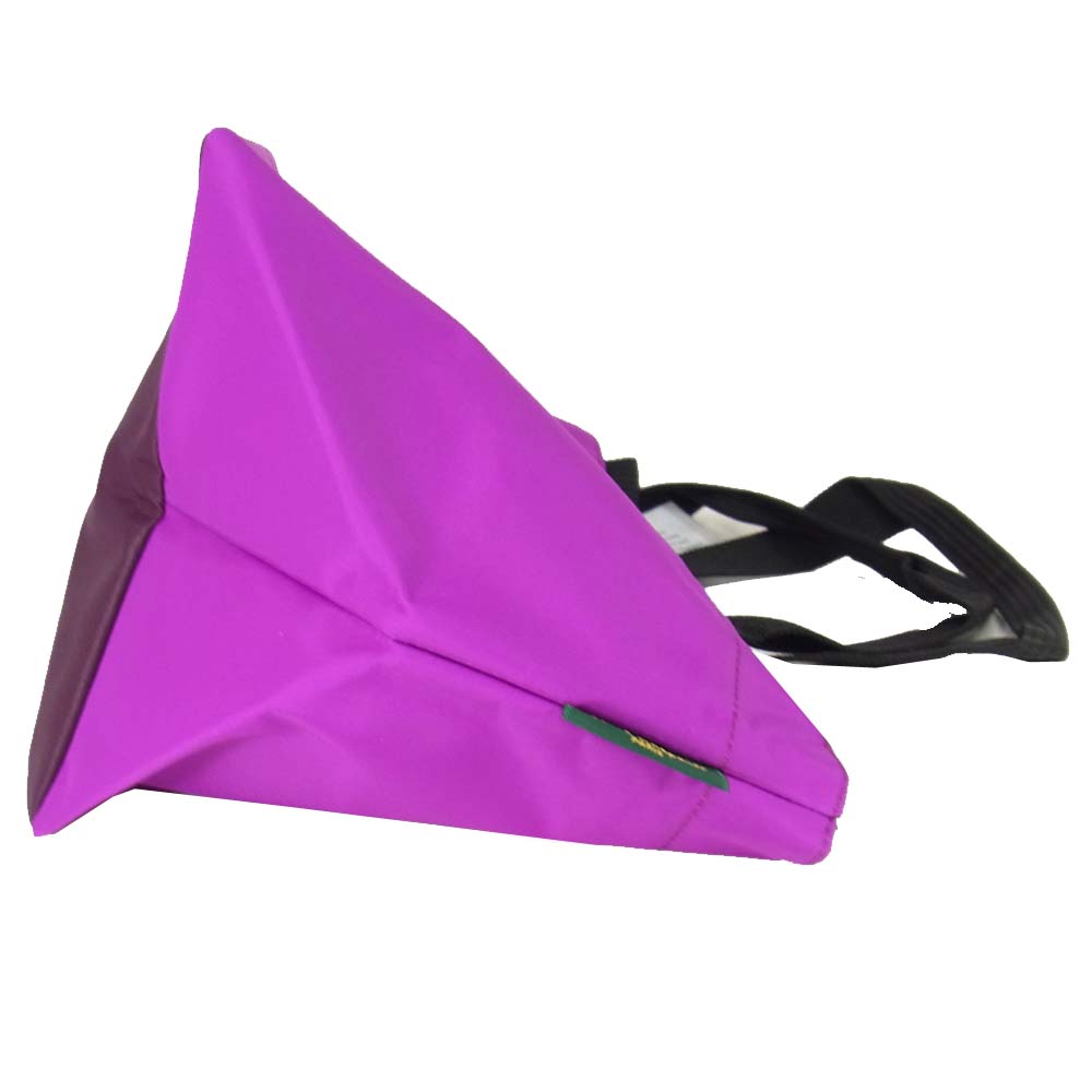 Herve Chapelier エルベ・シャプリエ 1028N ナイロン舟型ショルダーML ピンク系【新古品】【未使用】【中古】