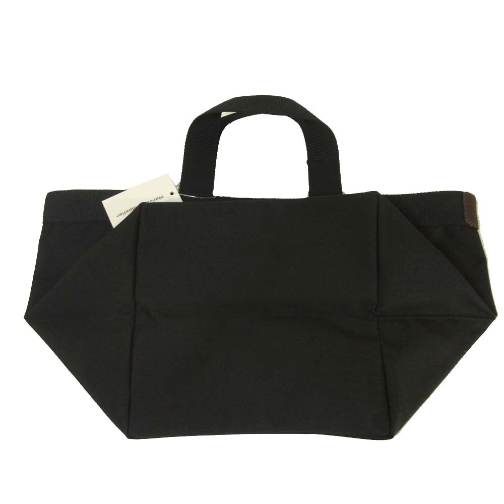 Herve Chapelier エルベ・シャプリエ 707C コーデュラ舟型トートM ノワール ブラック系【新古品】【未使用】【中古】