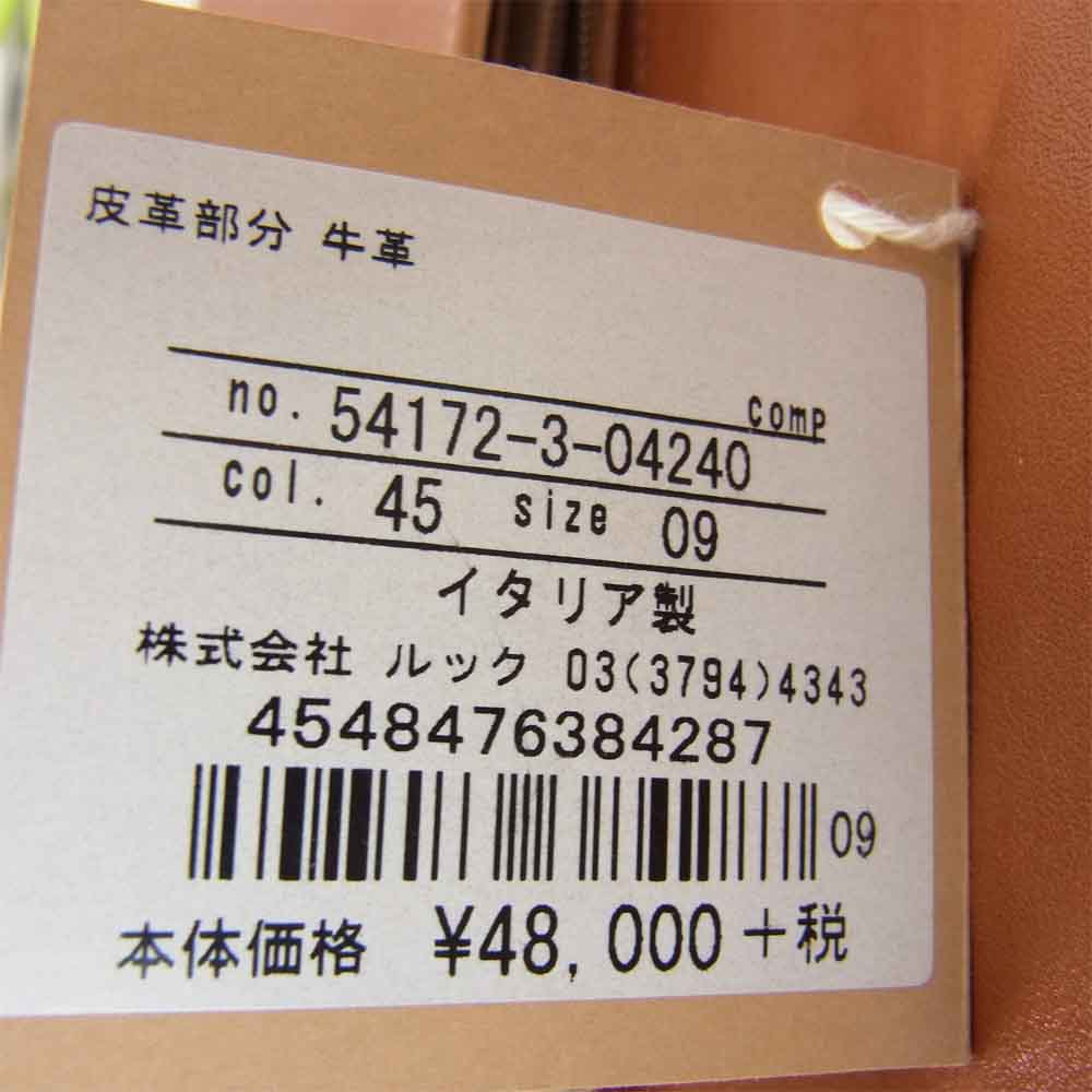 IL BISONTE イルビゾンテ C1022 ショルダー レザー ウォレット ブラウン系【新古品】【未使用】【中古】