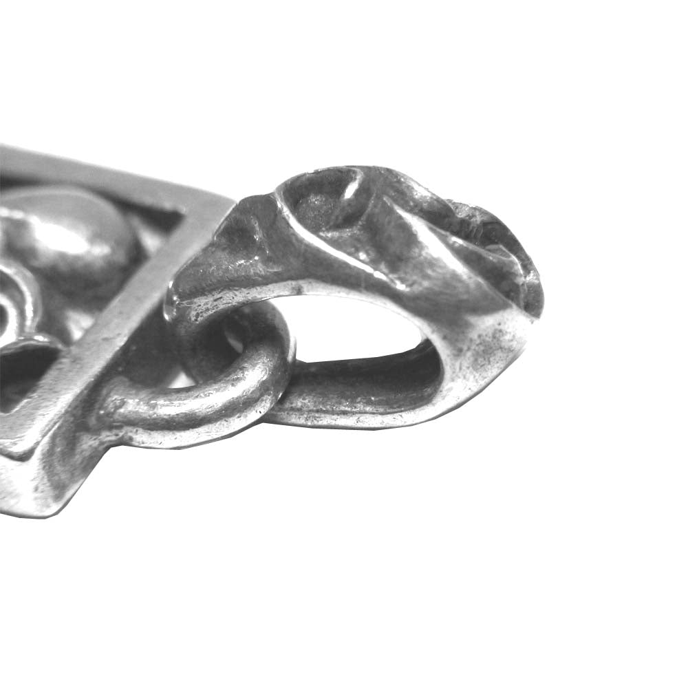 CHROME HEARTS クロムハーツ（原本無） フレームド ハート チャーム ペンダント シルバー系【中古】
