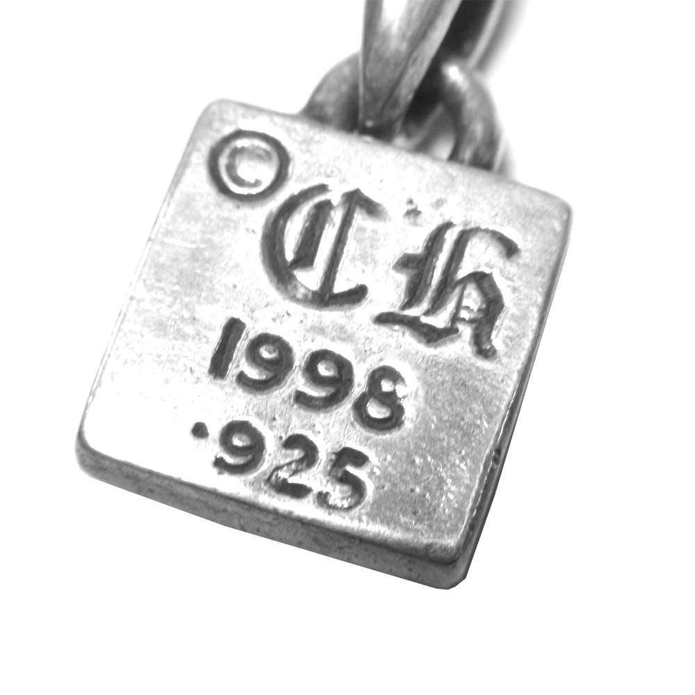 CHROME HEARTS クロムハーツ（原本無） フレームド ハート チャーム ペンダント シルバー系【中古】