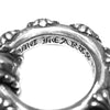 CHROME HEARTS クロムハーツ（原本無） アイウェアループ クロスバンド ネックレス ブラック系 シルバー系【中古】