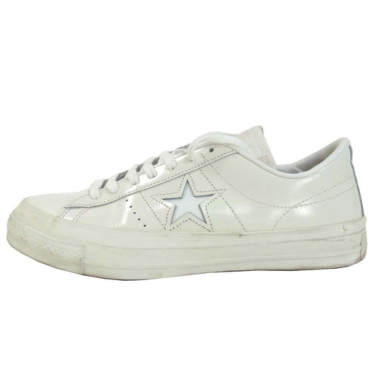 CONVERSE コンバース ONE STAR J MT OX ワンスター スニーカー ホワイト系 26.5cm【中古】