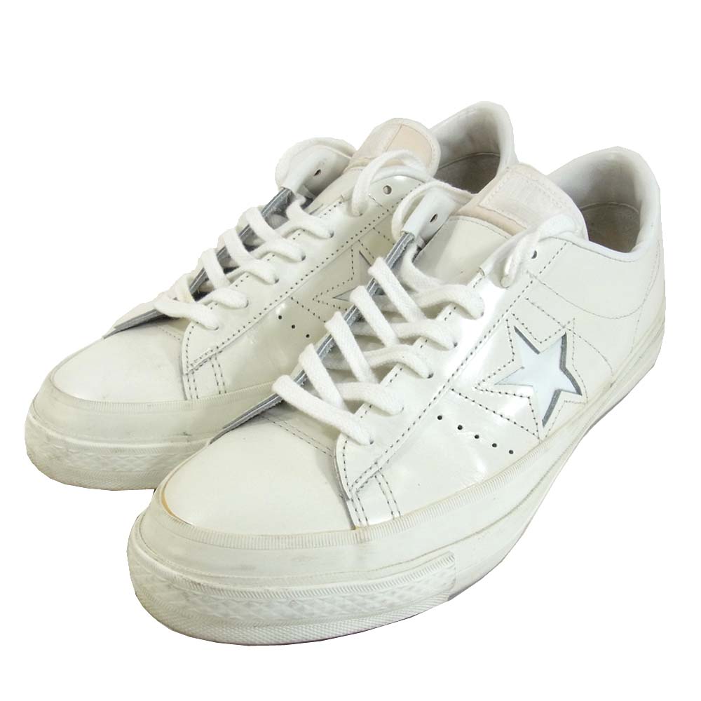 CONVERSE コンバース ONE STAR J MT OX ワンスター スニーカー ホワイト系 26.5cm【中古】