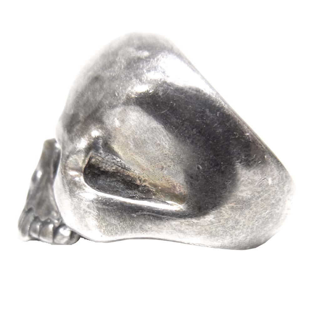 CRAZY PIG クレイジーピッグ Evil Skull Ring スカル リング シルバー系【中古】