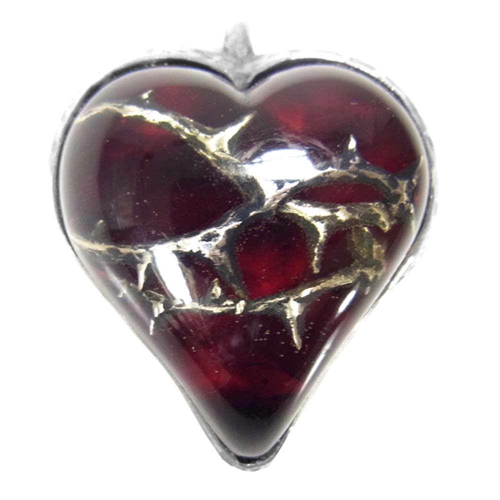 リリー エルランドソン the HEARTS ハート ペンダント レッド系【中古】