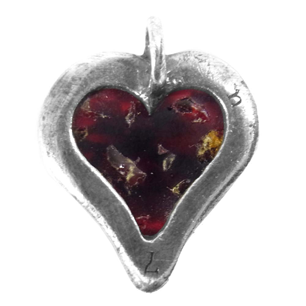 リリー エルランドソン the HEARTS ハート ペンダント レッド系【中古】