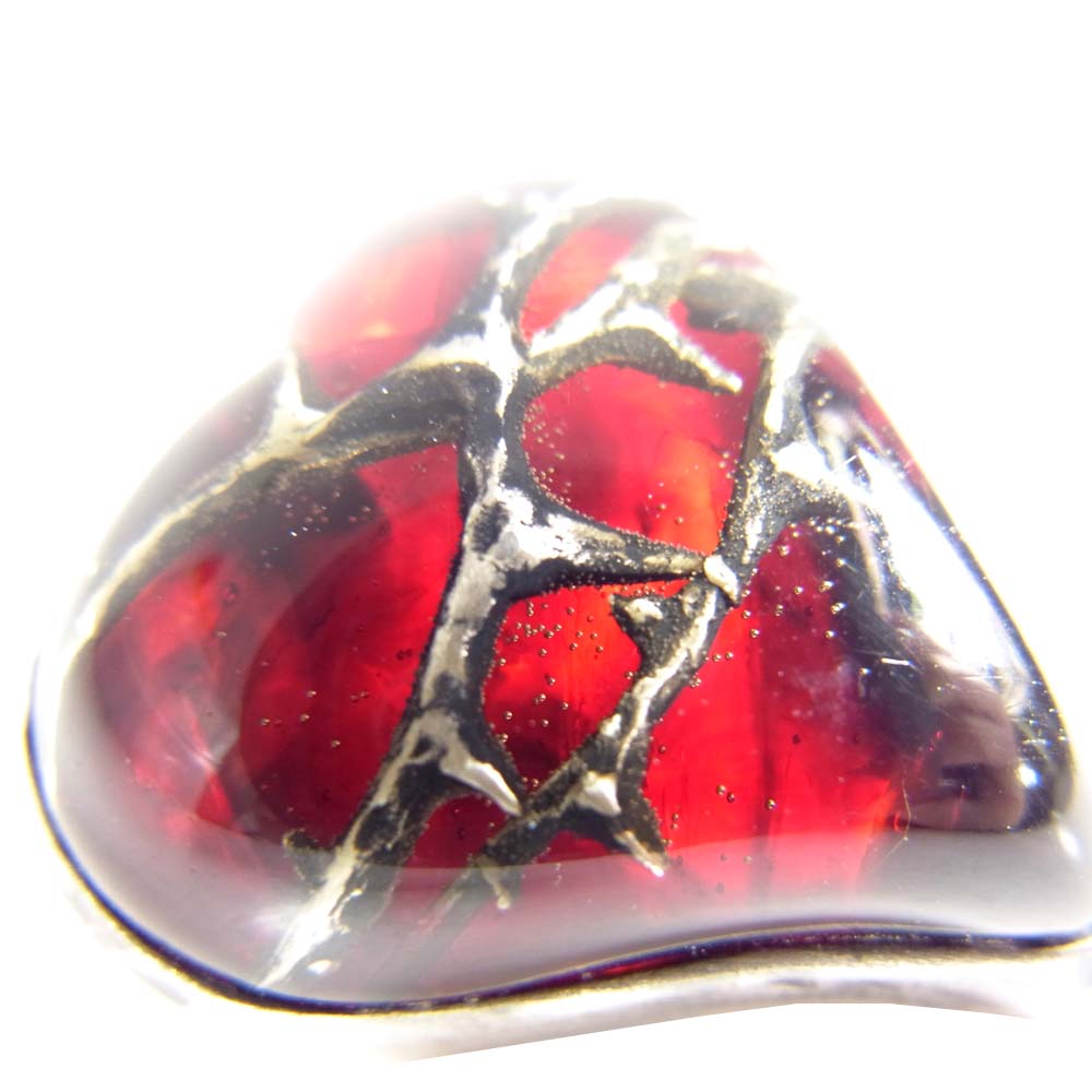 リリー エルランドソン the HEARTS ハート ペンダント レッド系【中古】