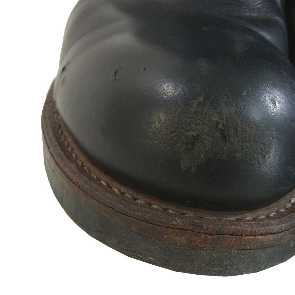 RED WING レッドウィング 2268 刺繍羽タグ エンジニア ブーツ ブラック系 26.5【中古】