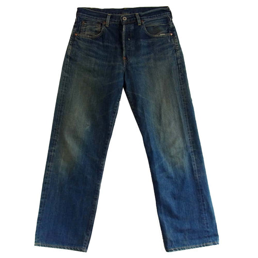 Levi's リーバイス 702xx シンチバック 復刻 デニム インディゴブルー系 32【中古】