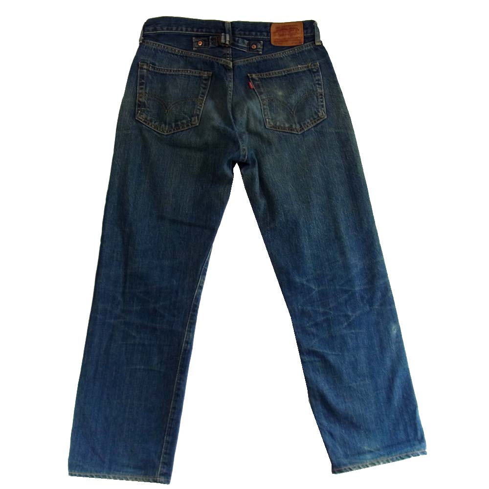 Levi's リーバイス 702xx シンチバック 復刻 デニム インディゴブルー系 32【中古】