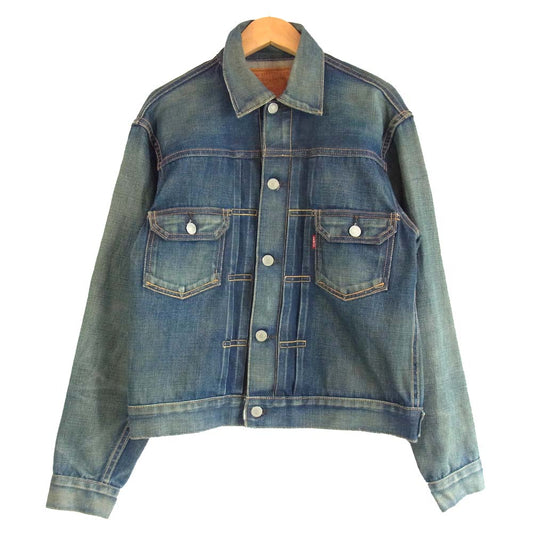 Levi's リーバイス 507XX 2nd タイプ 復刻 デニム ジャケット インディゴブルー系 38【中古】