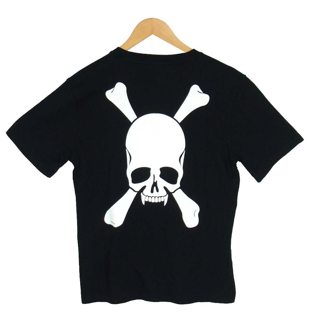 ROEN ロエン ROEN-HST01 スカルプリント クルーネック Tシャツ ブラック系 M【中古】