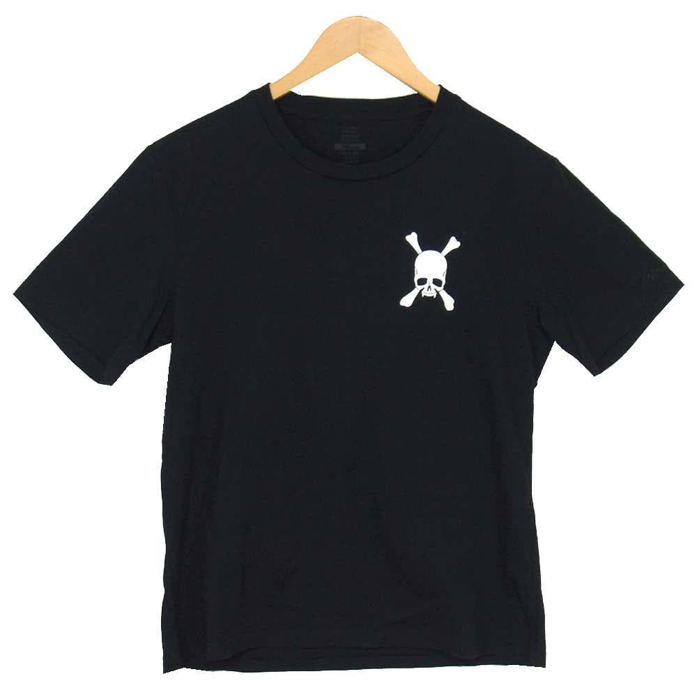 ROEN ロエン ROEN-HST01 スカルプリント クルーネック Tシャツ ブラック系 M【中古】