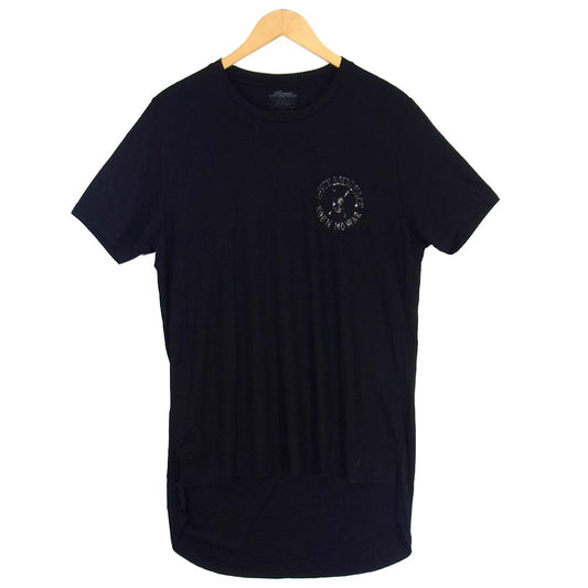 ROEN ロエン スカルサークルスワロ ロング Tシャツ ブラック系【中古】