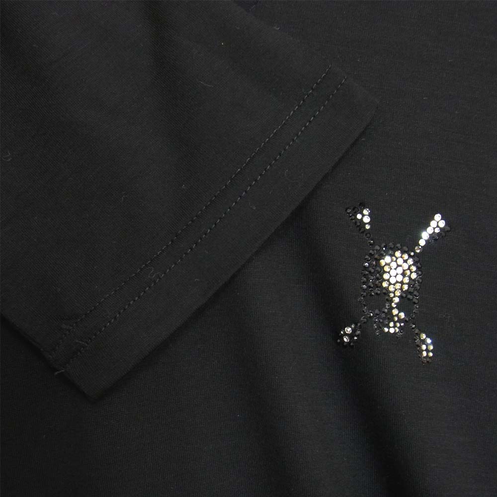 ROEN ロエン 79047020 SWARO LONG SLEEVE スカルスワロ カットソー ブラック系 M【中古】