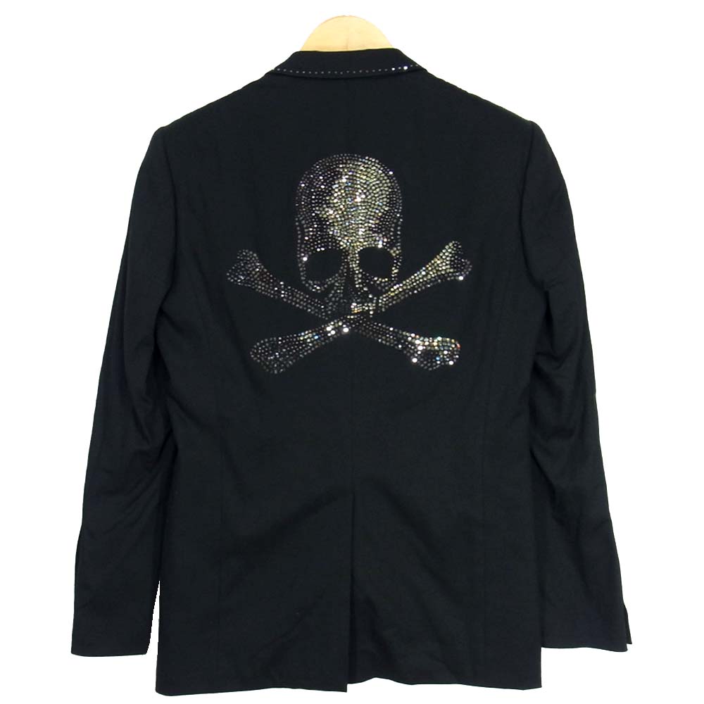 ROEN ロエン 72131801 バックスカルスワロ 1B ジャケット ブラック系 44【美品】【中古】