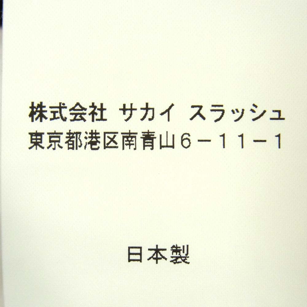 UNDERCOVER アンダーカバー UCT9818-2 sacai サカイ プリント 半袖 Tシャツ オフホワイト系 2【新古品】【未使用】【中古】